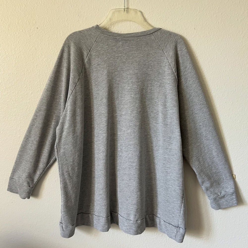 Disney Mickey Mouse Plaid Sweatshirt - image 5